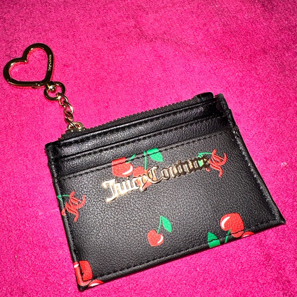Viral juicy cherry card wallet